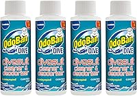 Vista 8 de OdoBan Dive - Limpiador concentrado sin enjuague, juego de 3, botellas de 1 galón y 2 unidades, 4 onzas cada una