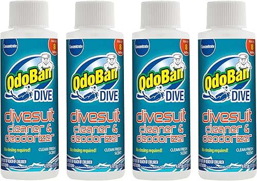 OdoBan Dive No-Rinse - Limpiador concentrado para trajes de neopreno, 1 galón