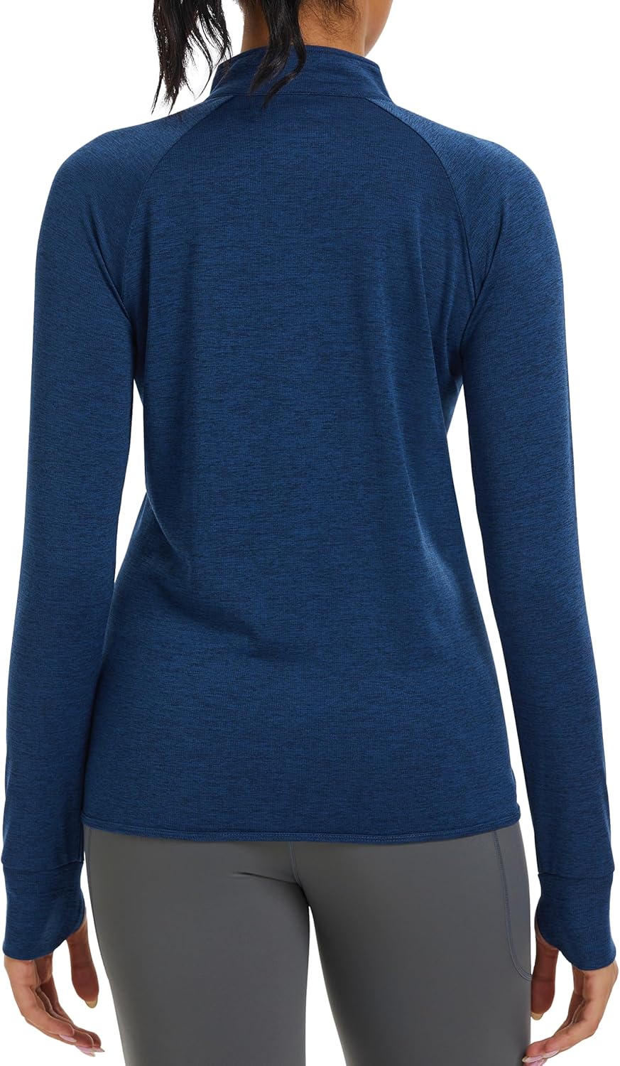 MAGCOMSEN Women's UPF 50+ Athletic Jackets Full Zip Lightweight Workout Jacket SPF Sun Protection Shirts Hiking Running - Image 2