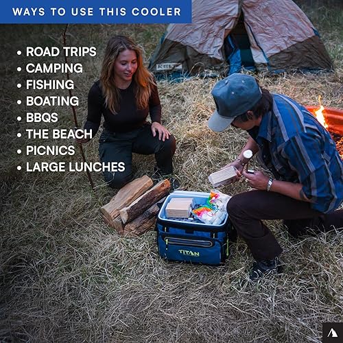 Miniatura 8 de Titan by Arctic Zone Deep Freeze Cooler - Zipperless Hardbody Cooler - Deep Freeze Insulation, HardBody Liner, and SmartShelf