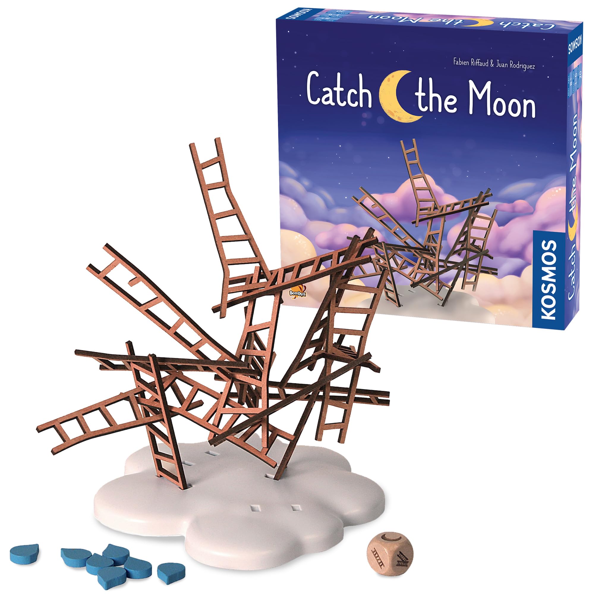 Amazon.com: Catch The Moon | Dexterity Stacking Board Game for 1