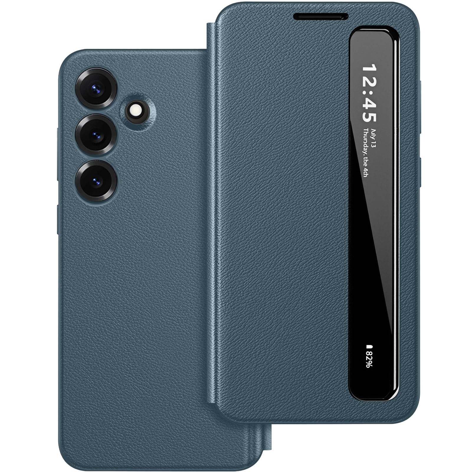 Per Samsung Galaxy A57 Clear View Smartphone Cover con Finestra di Vista, Smart Clear View Custodia per Samsung A57 5G, Flip Case Extra Sottile, S Antiurto, Protezione Case Galaxy A57
