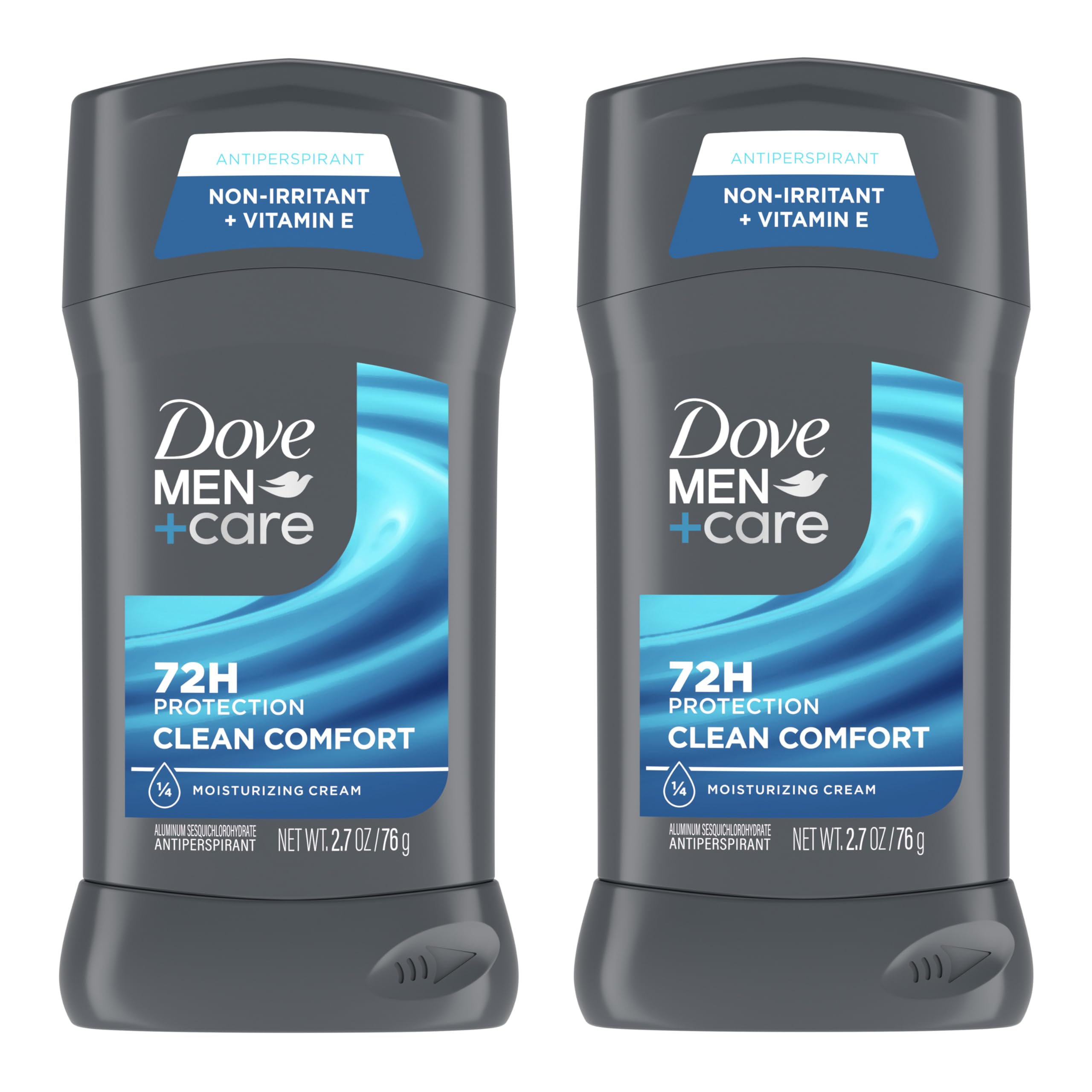 Dove Men+Care Antiperspirant Deodorant 48-Hour Wetness Protection Clean Comfort Non-Irritant Deodorant for Men 2.7 oz, 2 CountDove Men+Care Antiperspirant Deodorant…