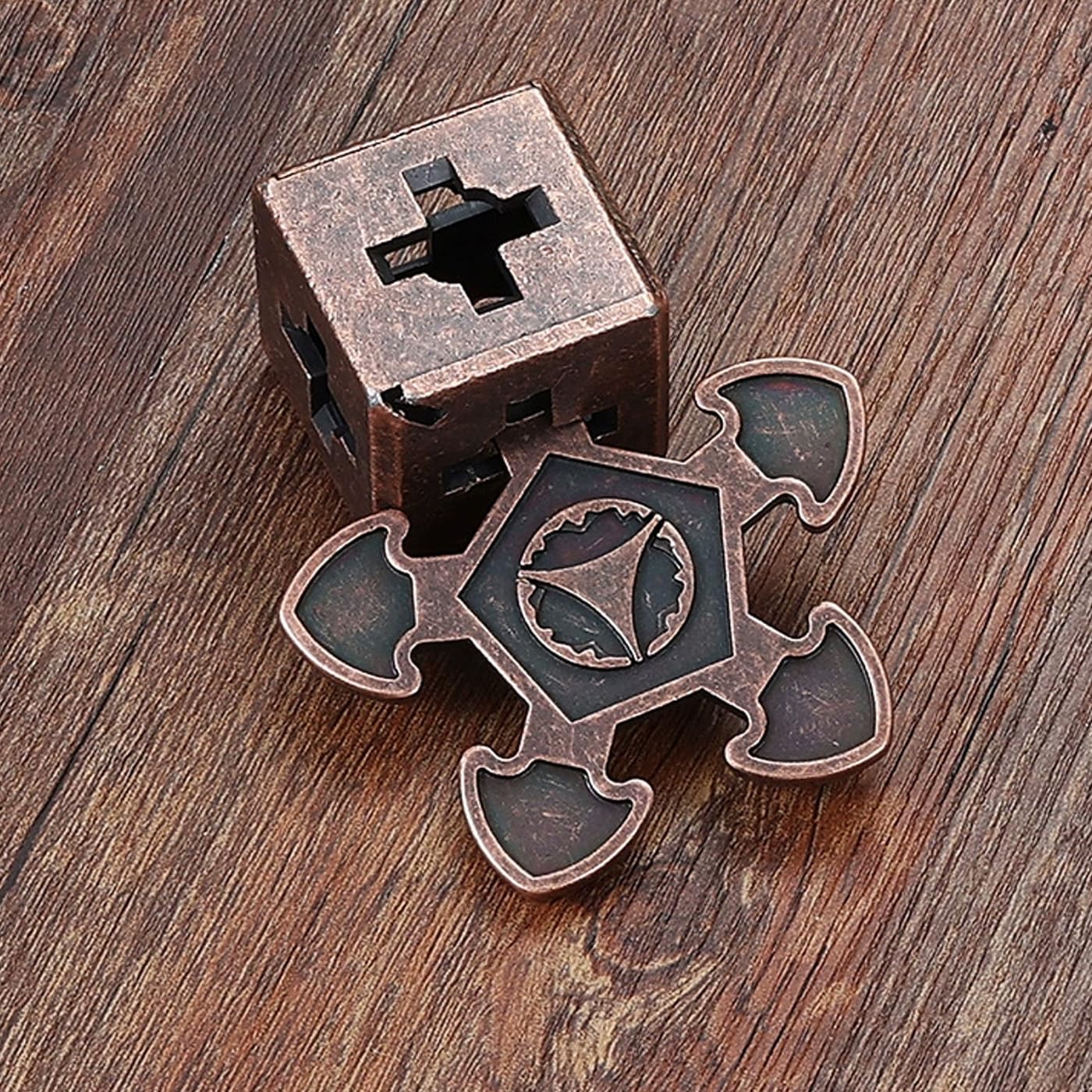 Amazon.co.jp: 知恵の輪 立体パズル 5点セット 難易度6～2 リング