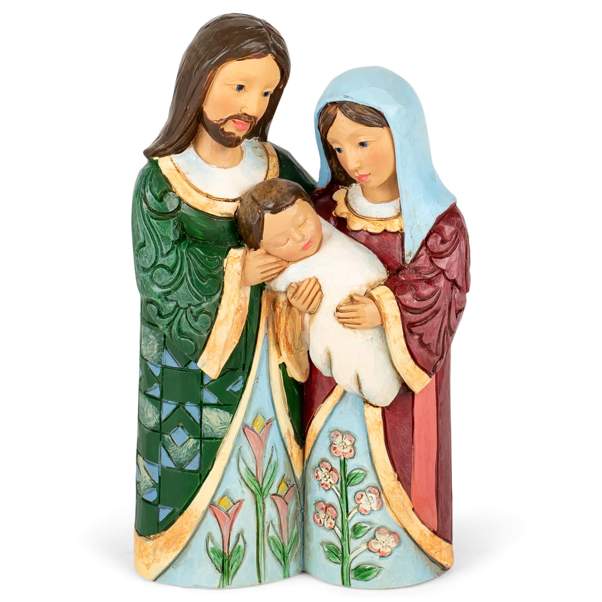 Figurine Sainte Famille Enesco Jim Shore Heartwood Creek Multicolore