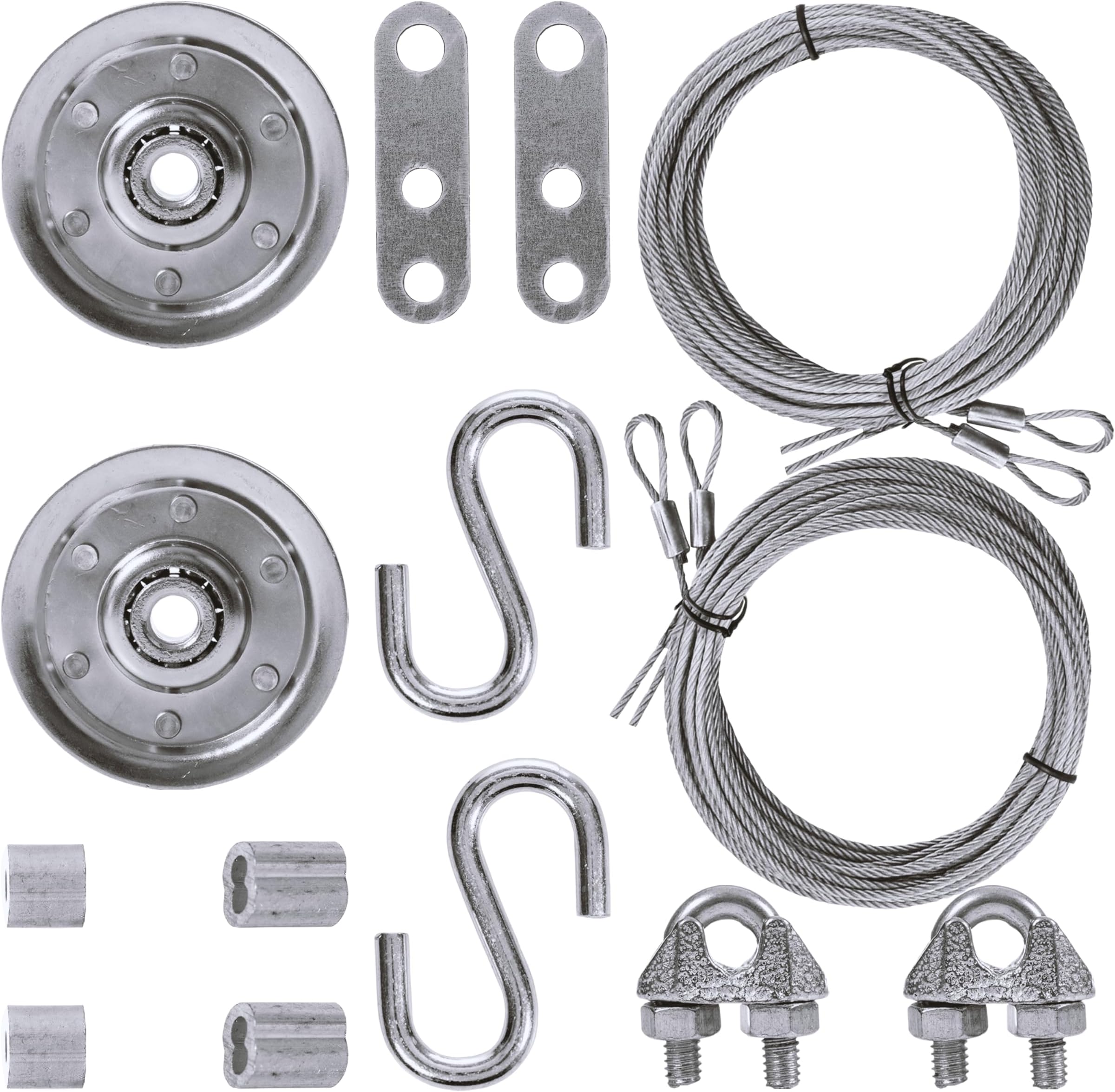 Garage Door Extension Spring Pulley - 2 Pack With 3 Sheaves, Free Shipping