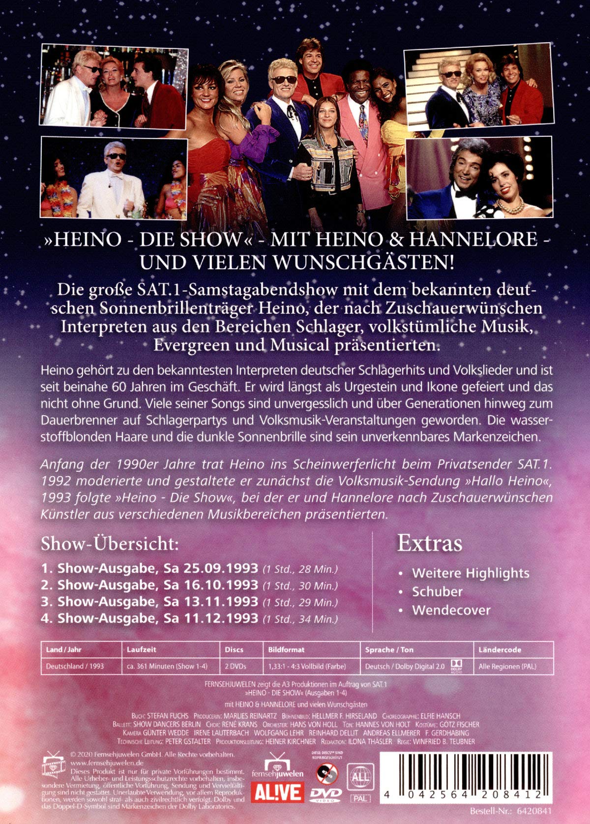 Heino Show: die Komplette Show-Reihe
