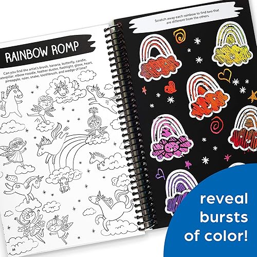 Miniatura 3 de Highlights - Juego de 2 libros de imágenes ocultas para niños, imágenes ocultas, rompecabezas de unicornio e imágenes ocultas, rompecabezas de