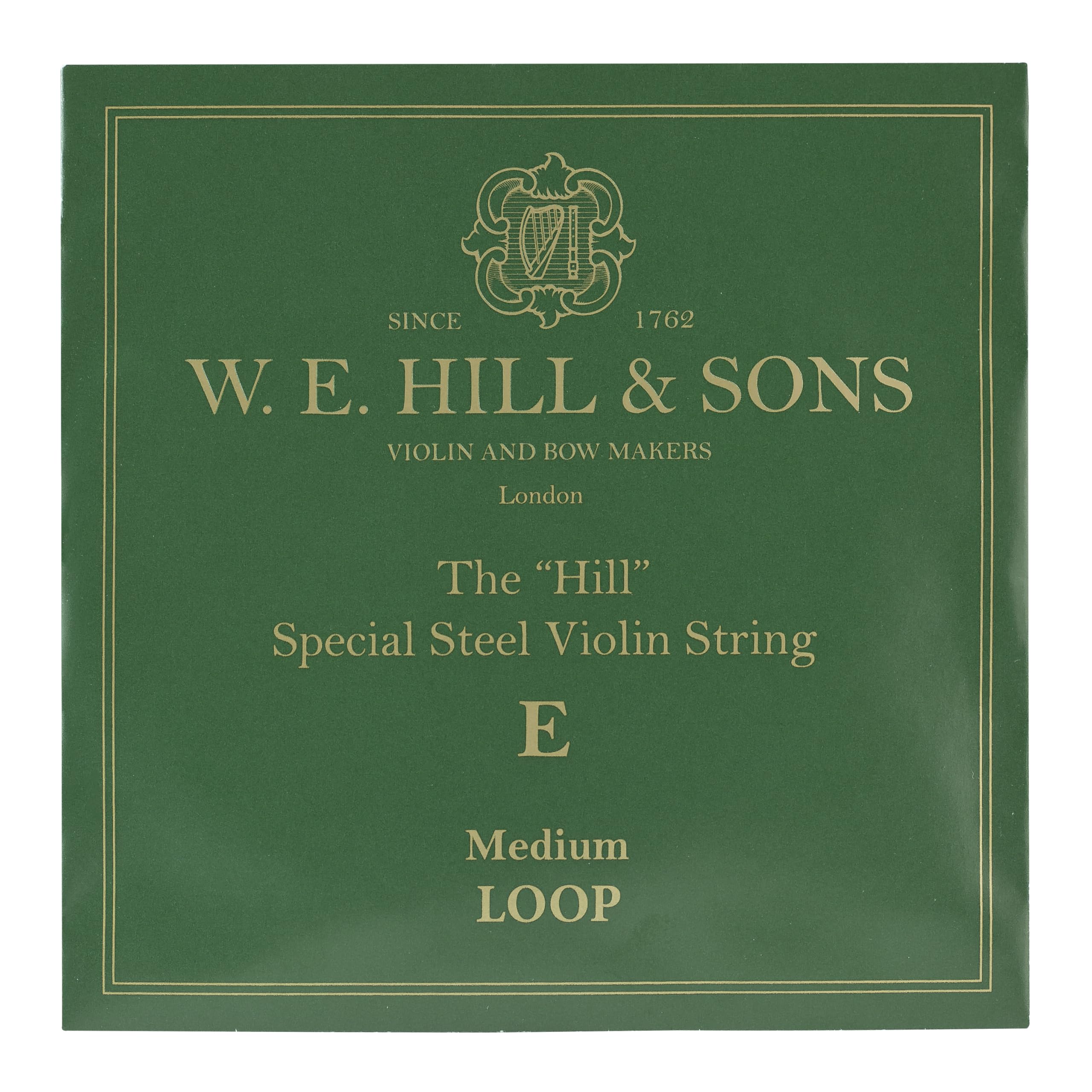 HILL Violin E-string Medium Steel with loop end
