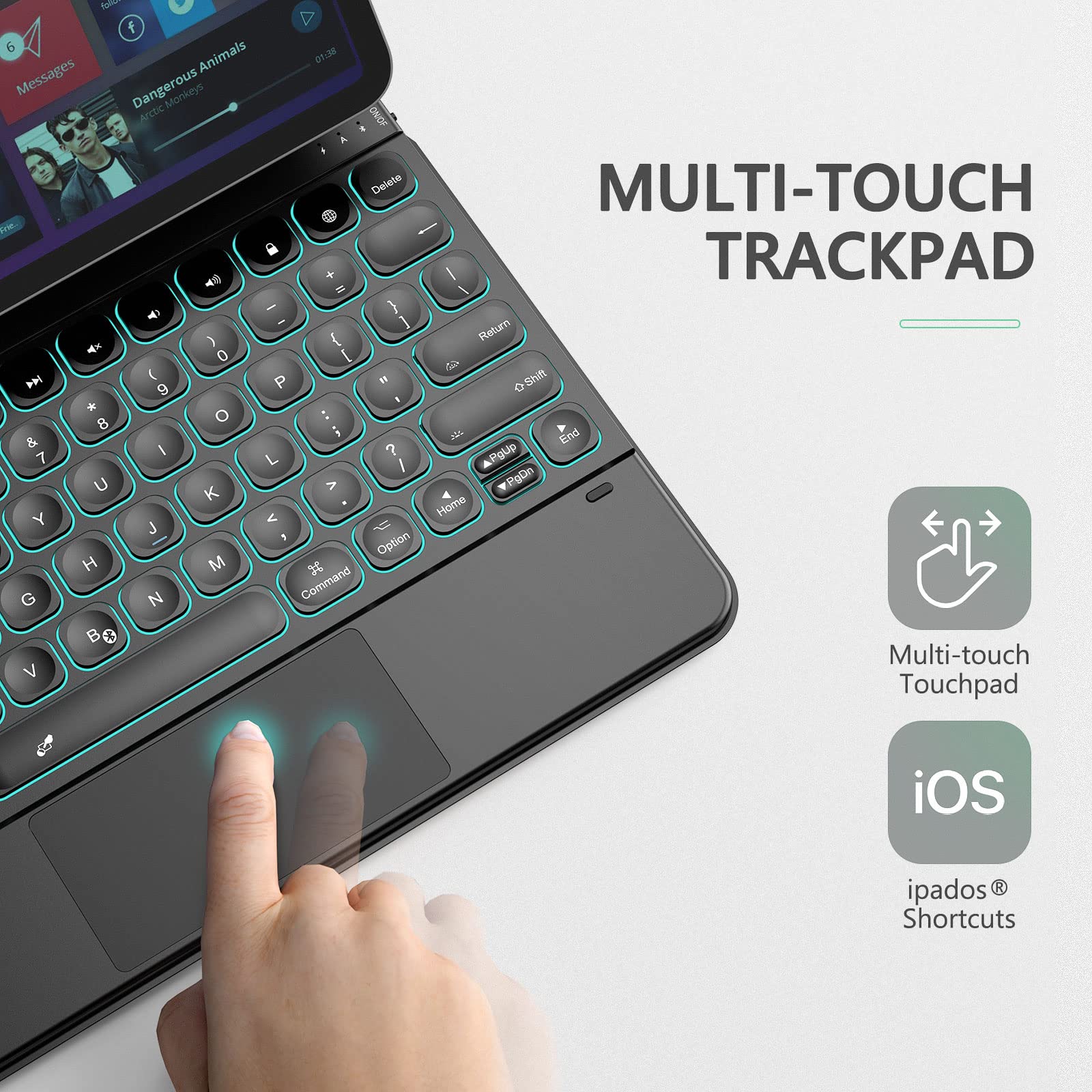 Amazon.co.jp: iPad Pro 12.9用マグネット式キーボードケース