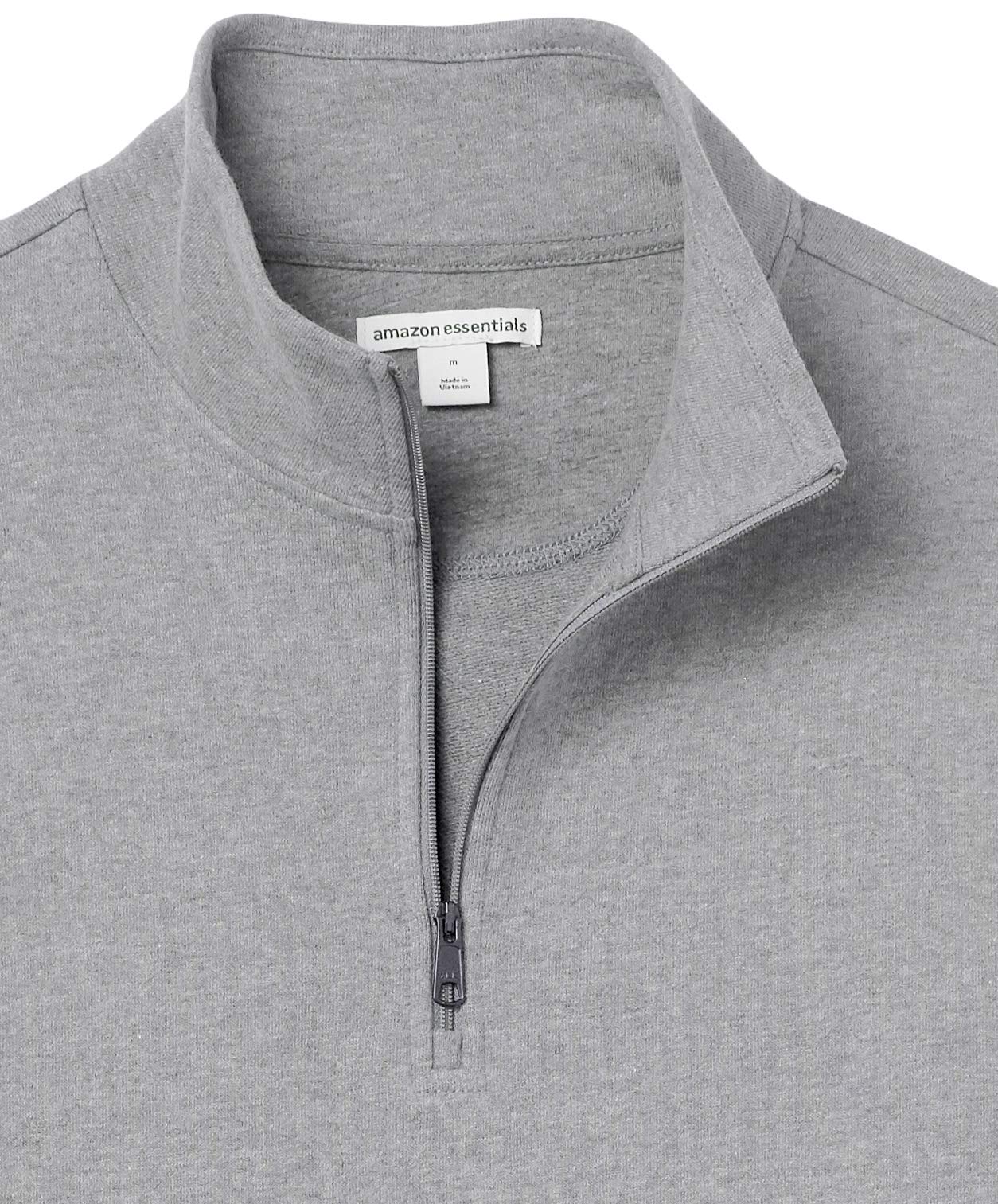 Amazon Essentials Mężczyźni Lekka bluza z półgolfem i krótkim zamkiem z tkaniny French Terry