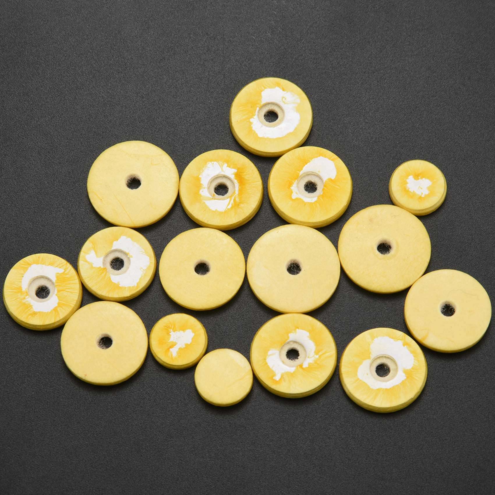 Bloepum 48 Pcs Flute Leather Pads Replacement Exquisite Wind Instrument