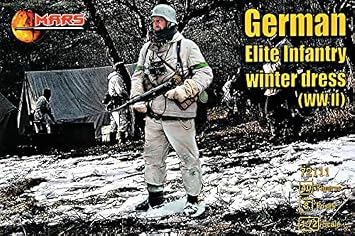 MF 1/72 German Elite Field Division Winter Dress WWII Model Kit