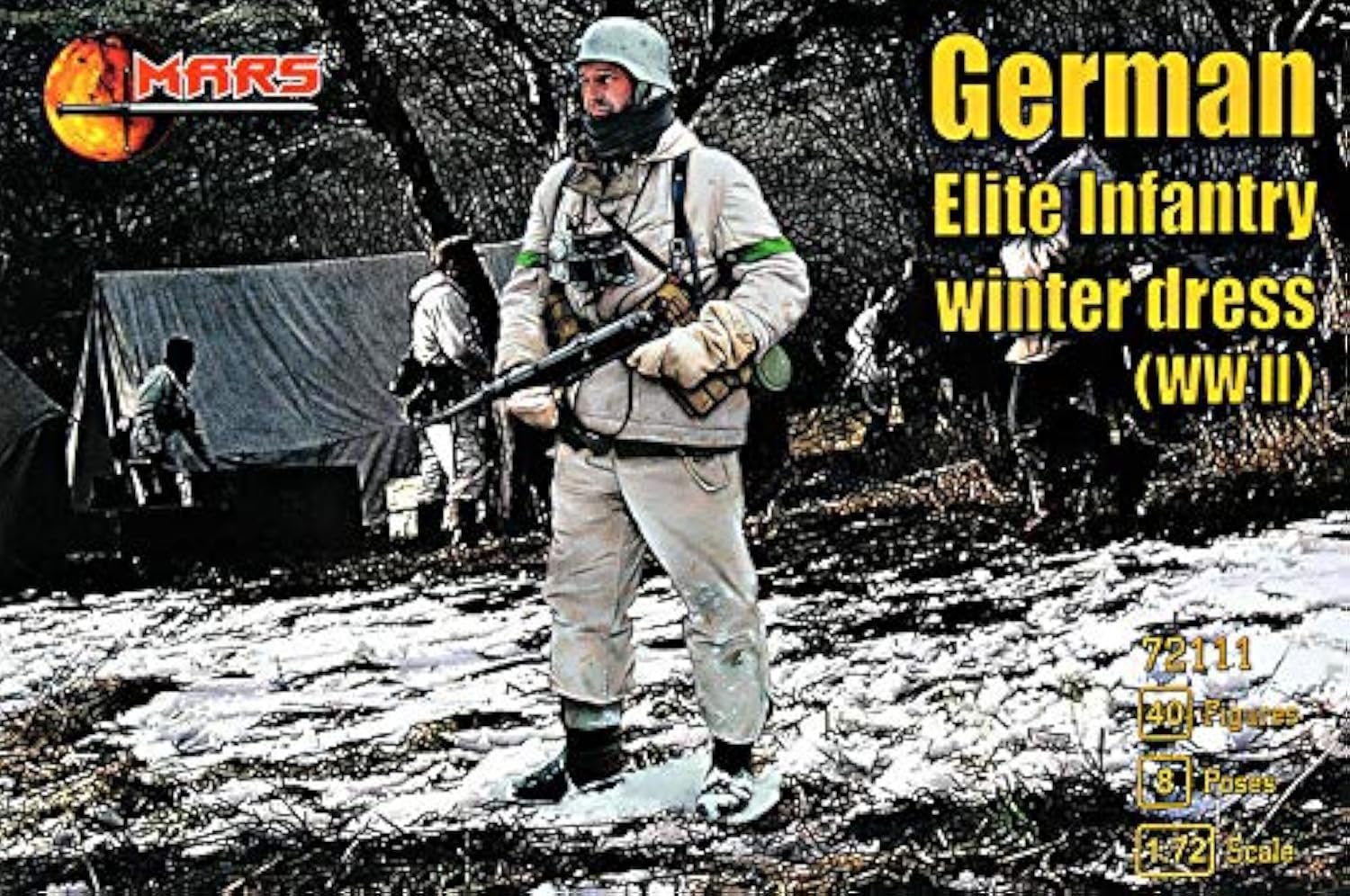 MF 1/72 German Elite Field Division (Winter Dress) (WWII) Model Kit