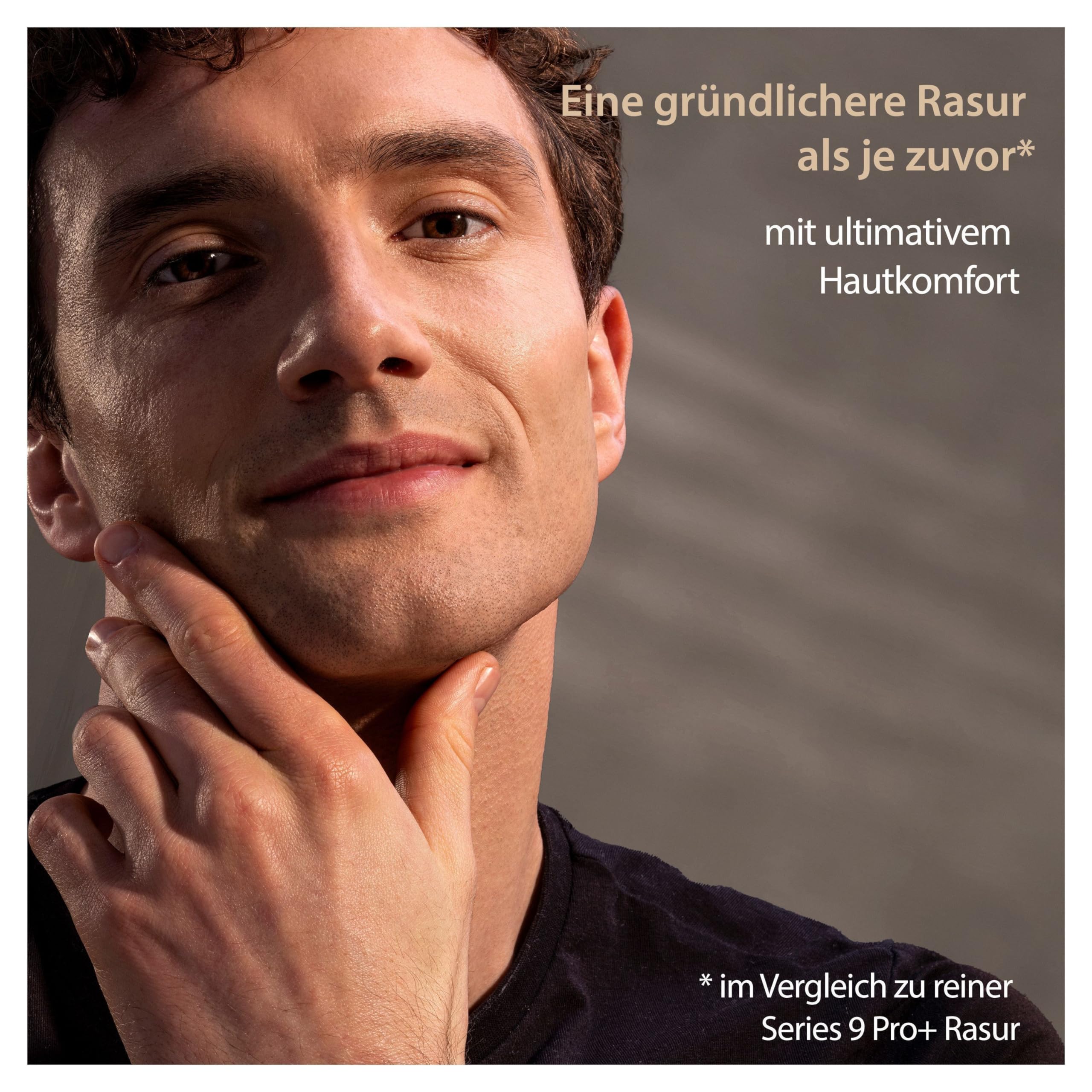 Braun Series 9 Pro+ Rasierer Herren Elektrisch, Elektrorasierer mit 5 Pro Rasierelementen, ProComfort Aufsatz, 2-in-1-System, Reinigungsstation, 60 Min Laufzeit, Made in Germany, 9590cc, Schwarz