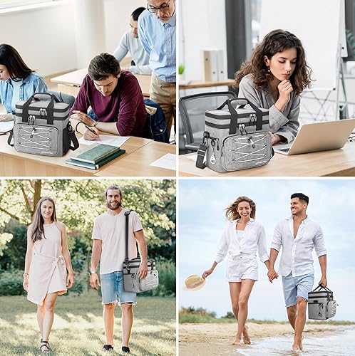 Miniatura 7 de Maelstrom Bolsa enfriadora suave plegable para 24306075 latas, hielera, a prueba de fugas y portátil para playa, campamento, viajes por carretera y