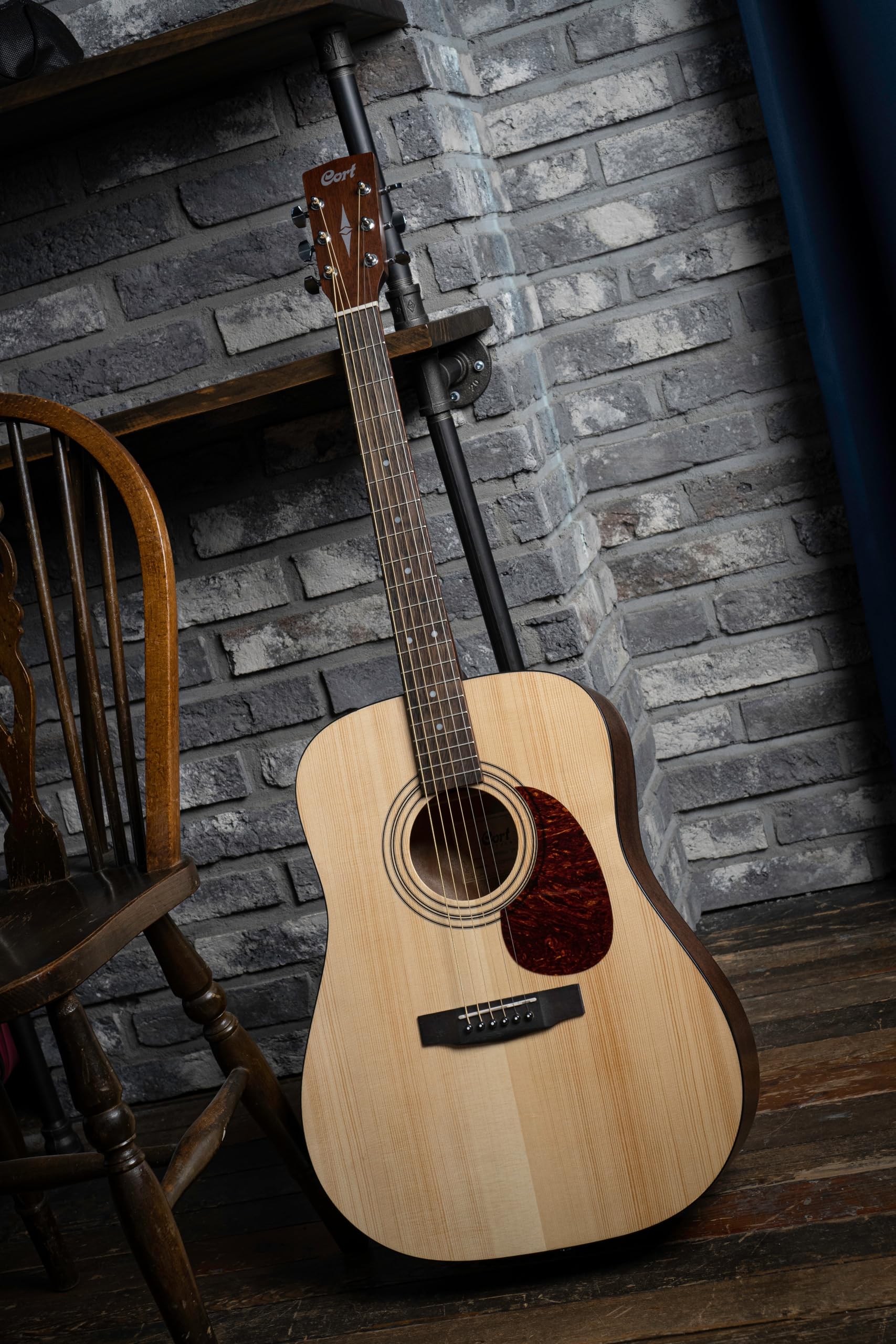 大音量 cort CEDER GRAND OP シダー単板 ギグバック付 コルト Amazon | Cort 6弦アコースティックギターパック、右、オープンポア