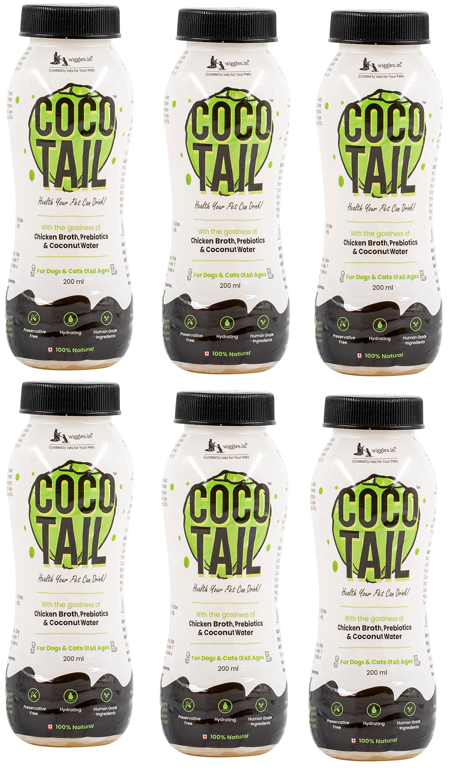 Buy WIGGLES Cocotail Energy Drink for Dogs Cats, 1200ml Balances