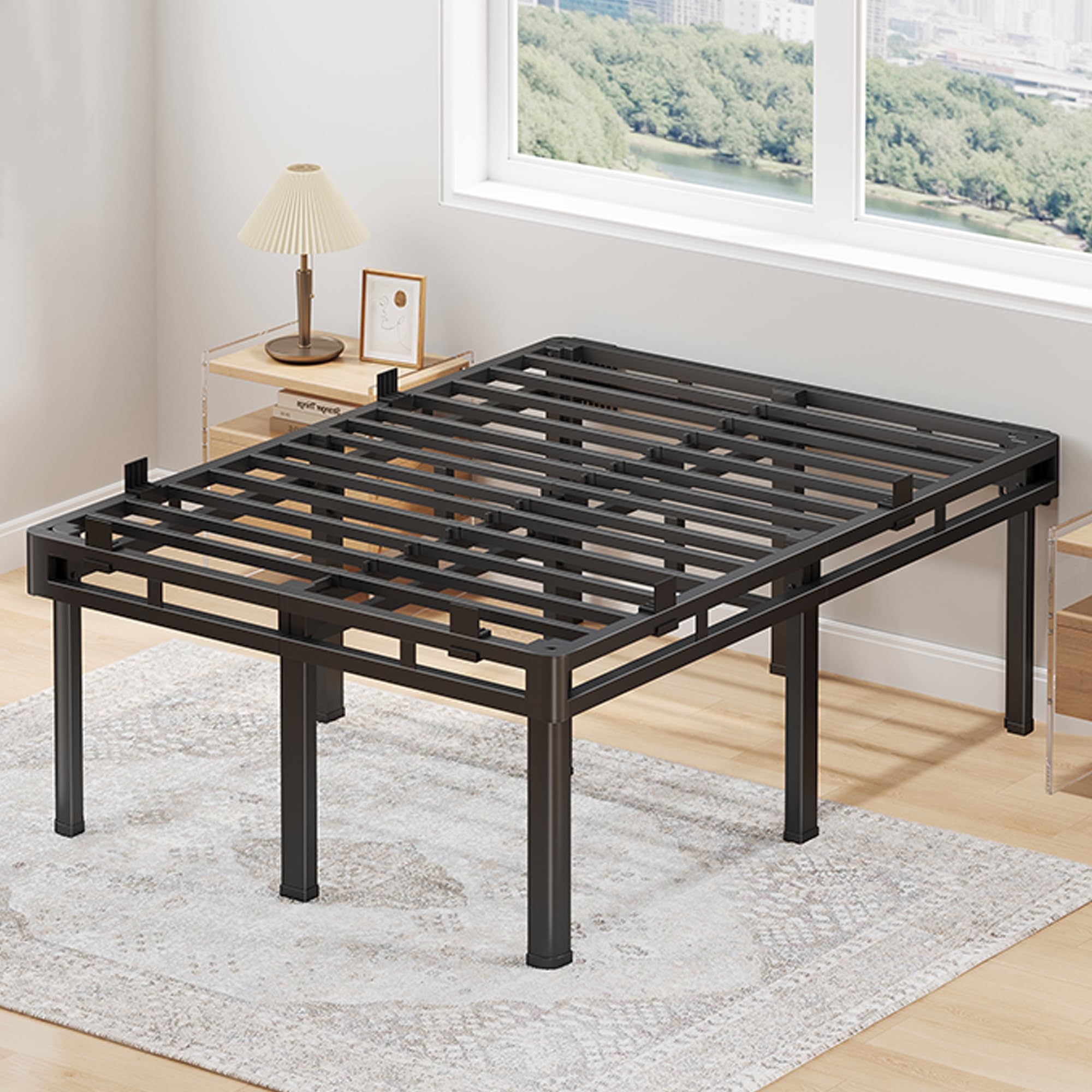 Superay 20 inch Queen Bed Frame