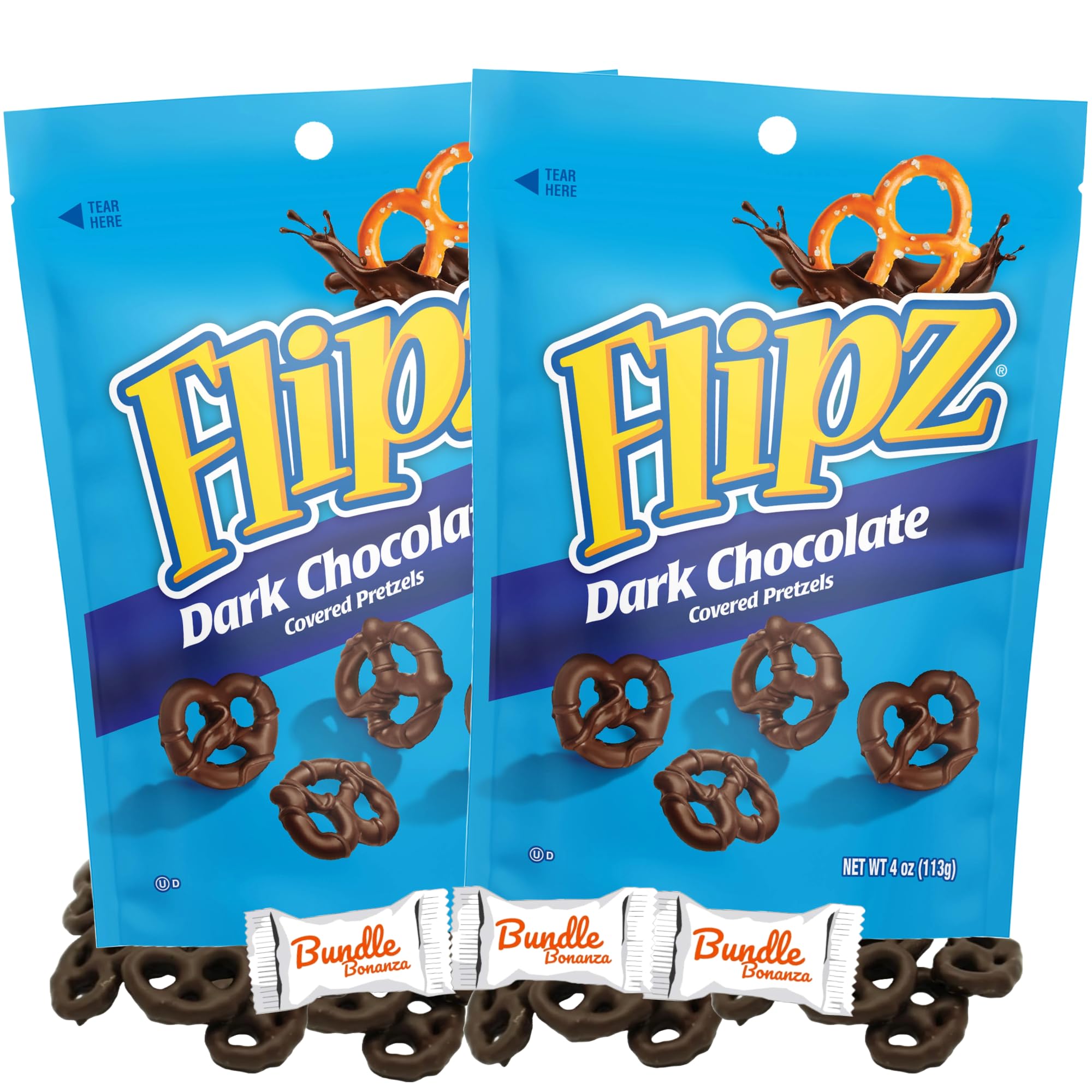 Flipz Dark Chocolate Pretzels