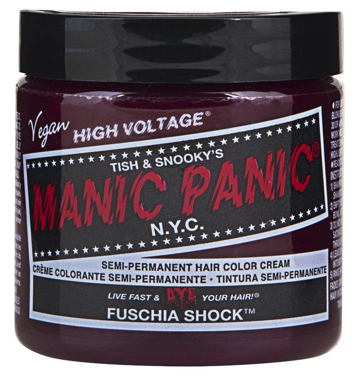 Manic Panic Coloration Pour Cheveux Semi Permanente 118ml (Fuchsia)