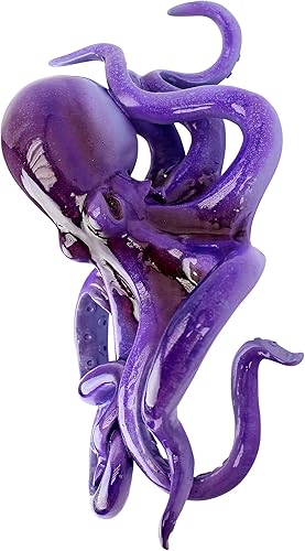 Miniatura 6 de Design Toscano Escultura de pared de octopodo steampunk, a todo color, 12.00 x 4.00 pulgadas