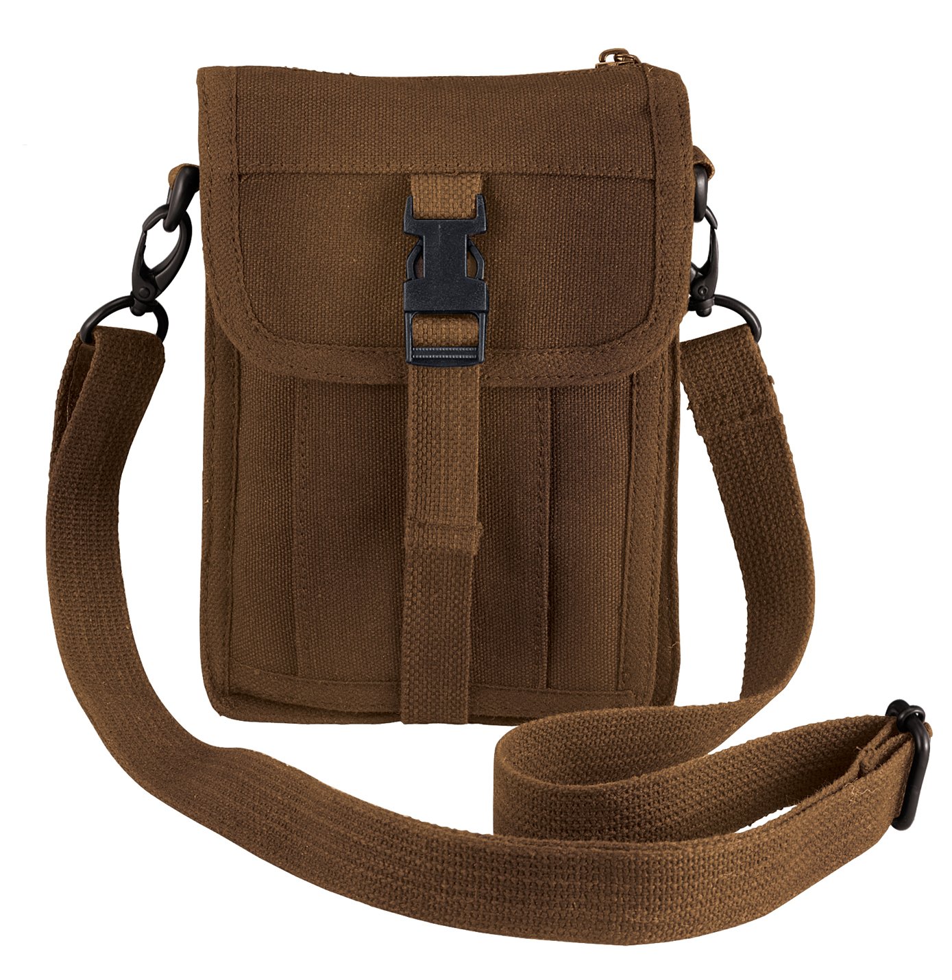 Canvas Travel Portfolio Crossbody Shoulder Bag