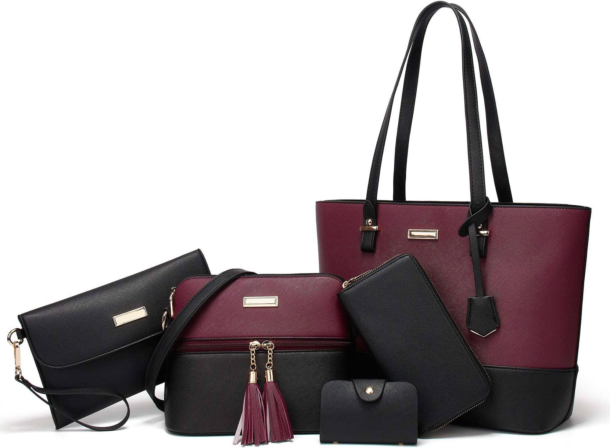 YNIQUESatchel Purses and Handbags for Women Shoulder Tote Bags Wallets