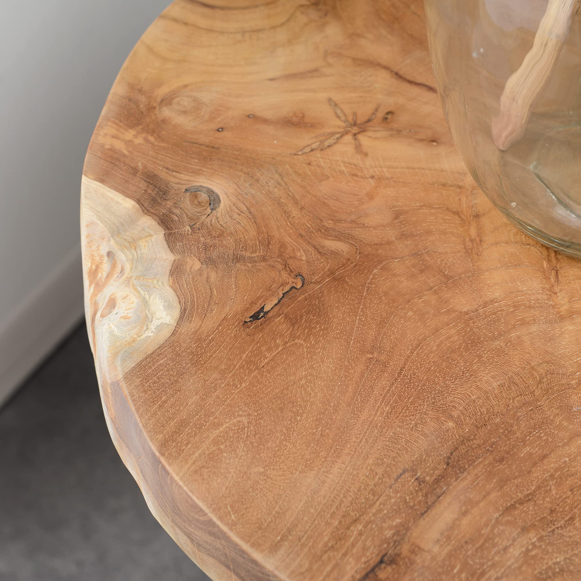 Landelijke robuuste oud houten eettafel 220 cm- Stoer & Stijlvol
