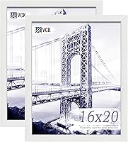 Vista 58 de VCK Marco de Madera de 18x24 Pulgadas para Pósteres, Impresiones, Fotos, Imágenes, Mapas, Certificados y Obras de Arte Negro