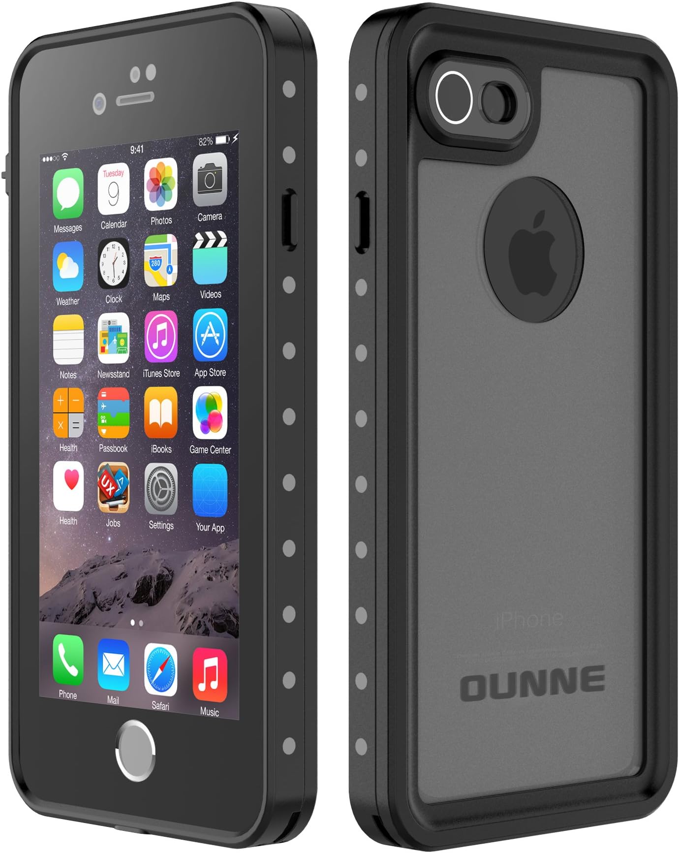 iPhone 7/8/SE Waterproof Case, Underwater Cover Full Body Protective Shockproof Snowproof Dirtproof Waterproof Case for iPhone 7/8/SE (4.7inch)
