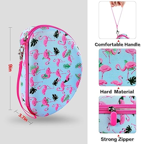 Vista 11 de Funda para auriculares Riwbox CT-7 rosa/para Jack CT-7S Cat Green 0.138 in/para iClever IC-HS01/Picun/para FosPower Bluetooth inalámbrico sobre