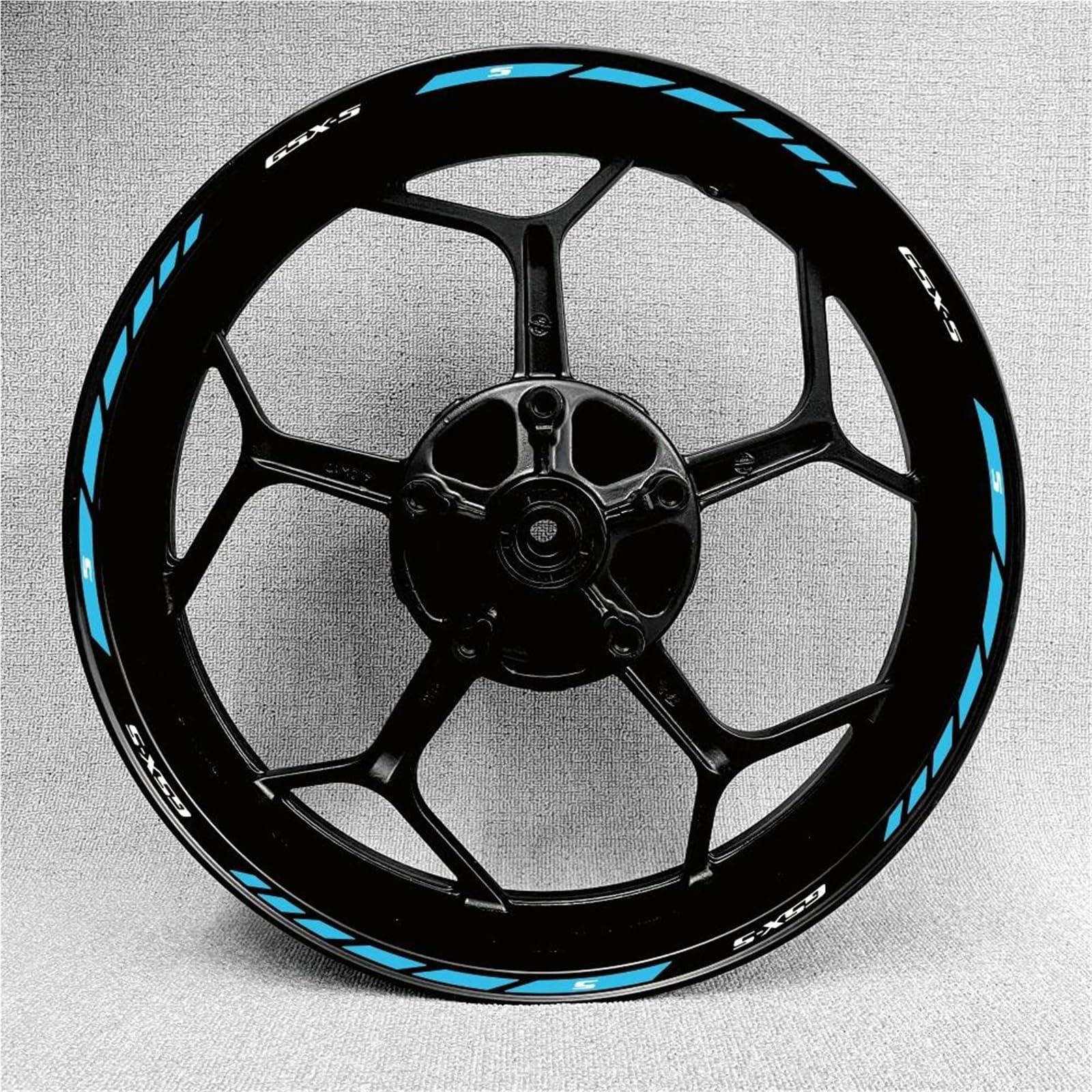 Full Set Motorcycle for Gsxs Wheel Sticker Stripe Reflective Rim for Suzuki Gsx-s Gsx-s750 Gsxs1000 750 1000 600 2022(Color15)