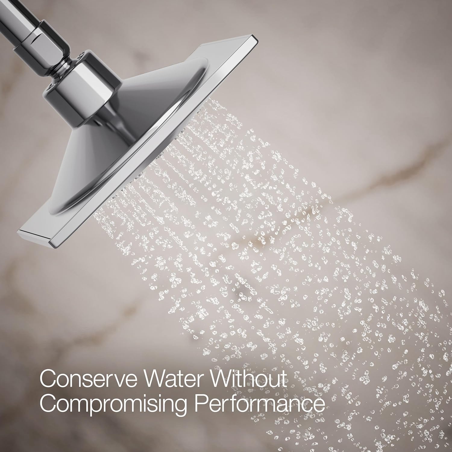 Kohler 45215-G-CP Loure® Single-function showerhead, 1.75 gpm, Polished Chrome