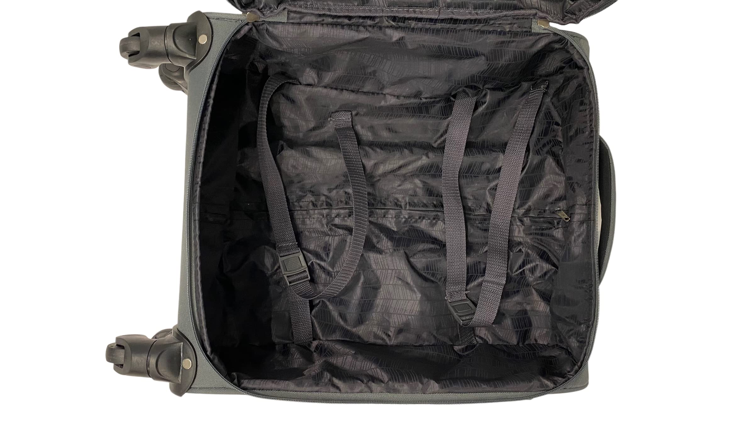3-częściowy zestaw walizek podróżnych, bagaż z tkaniny Heavy Duty pióro+PC, Rozszerzalny, uniwersalne koła 360, Super lekki Extra Light, Komoda i trwała., Czarny