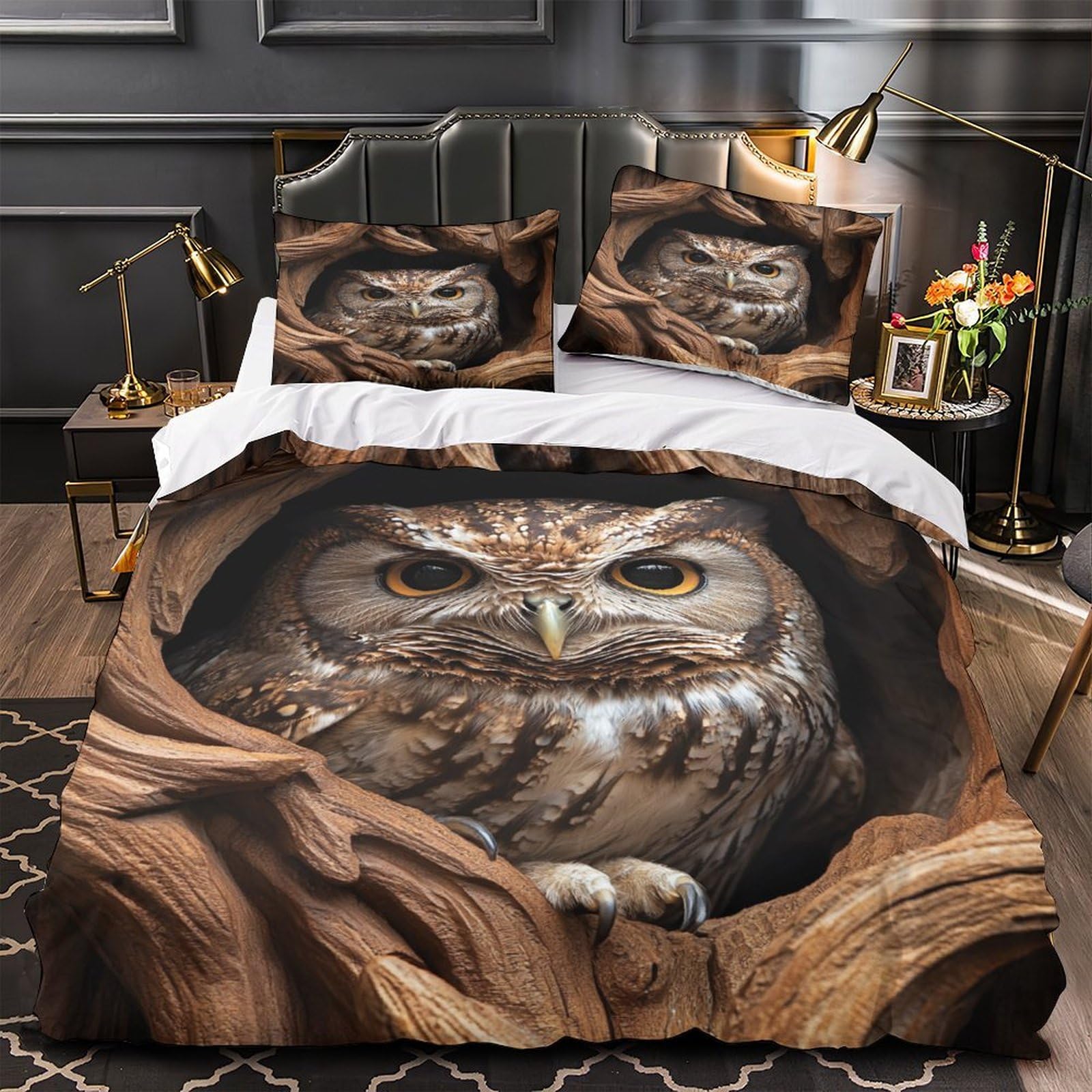 Drap de couette nature sauvage pour transformer la chambre d'amis