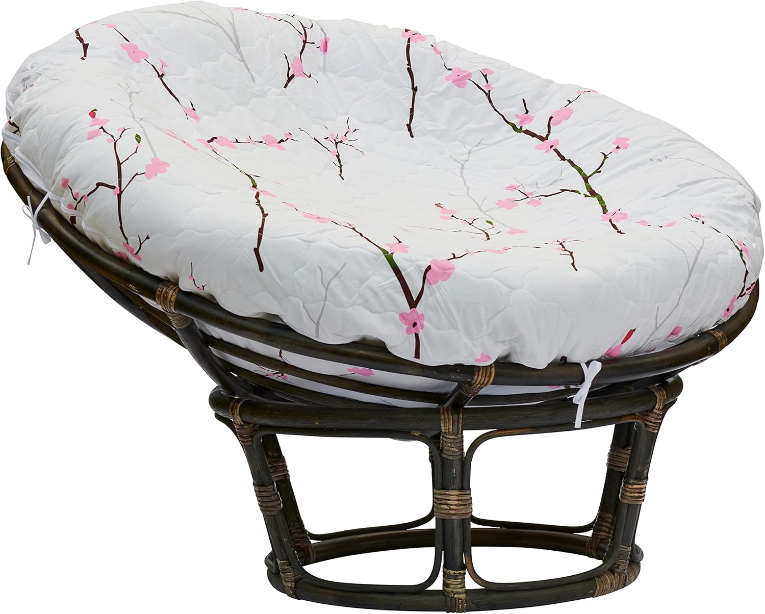 Hudson Comfort Papasan Cushion Cover Quilted Shape, Soft