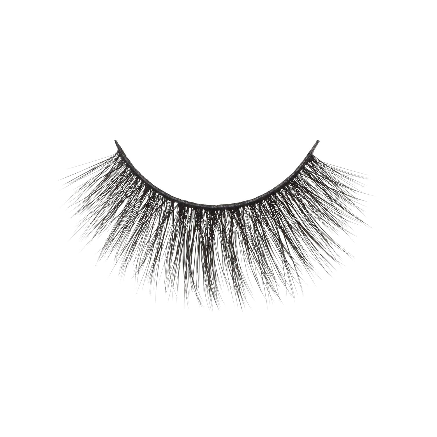 Amorus 3D Hand made Faux Mink Black Lashes #24 Nature fluffy light Reusable (12 PACK)