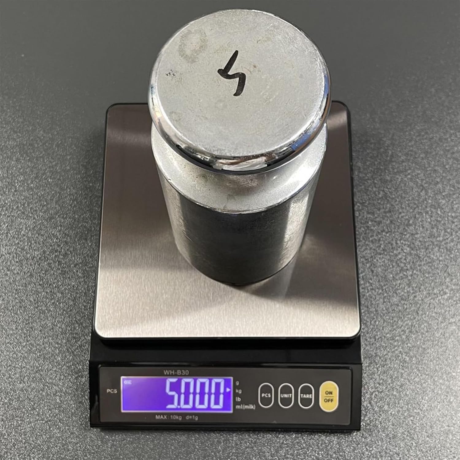 Kitchen Scale, 2.5Kg Commercial Battery Food Scale for Baking, Coffee, Jewelry, Postal Weighing, Meal Prep, Portion Control, Dieting, Vegetables, Office, and Students