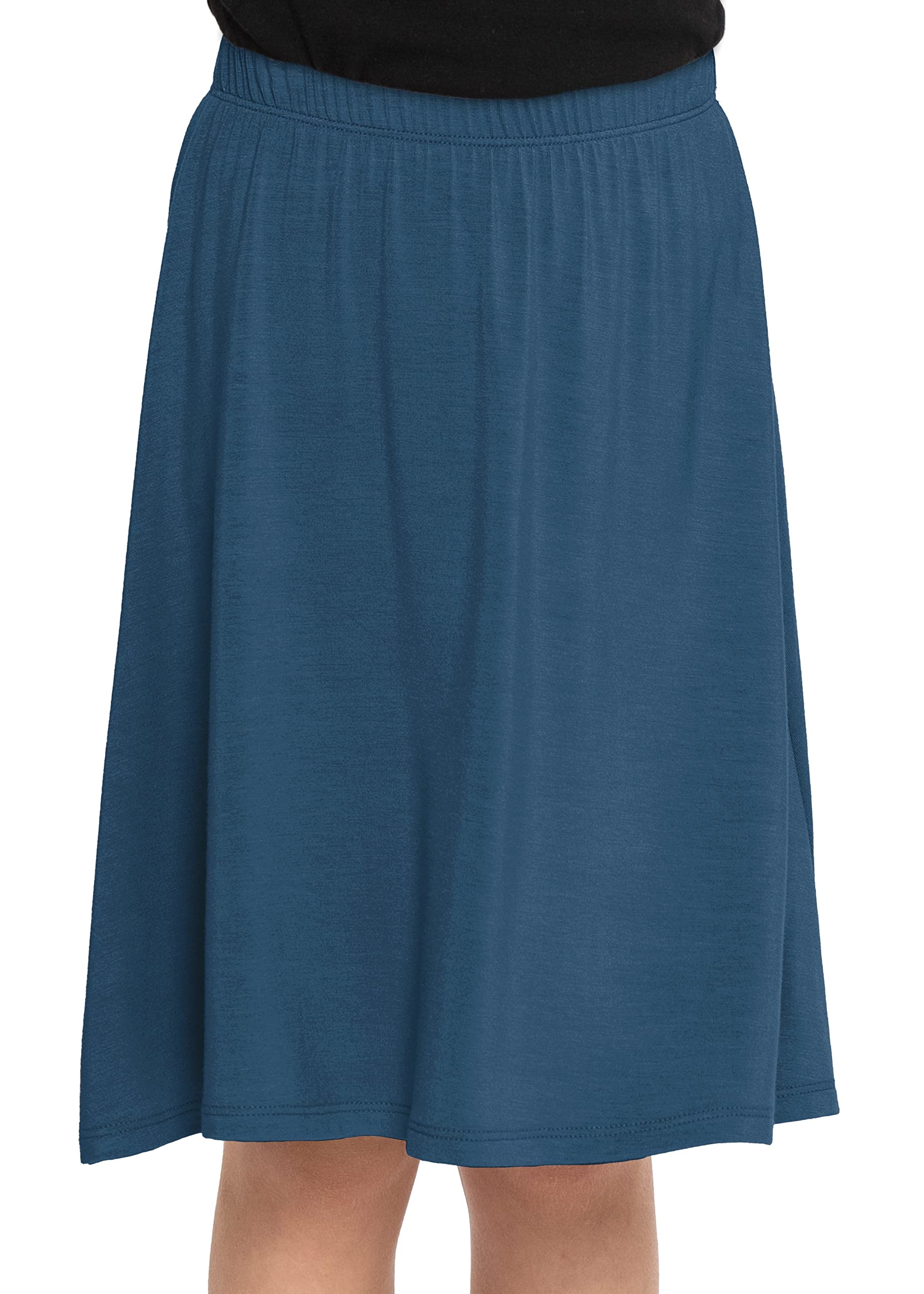 STRETCH IS COMFORT Girls Skirts Flowy A Line Knee Length and Ankle Length