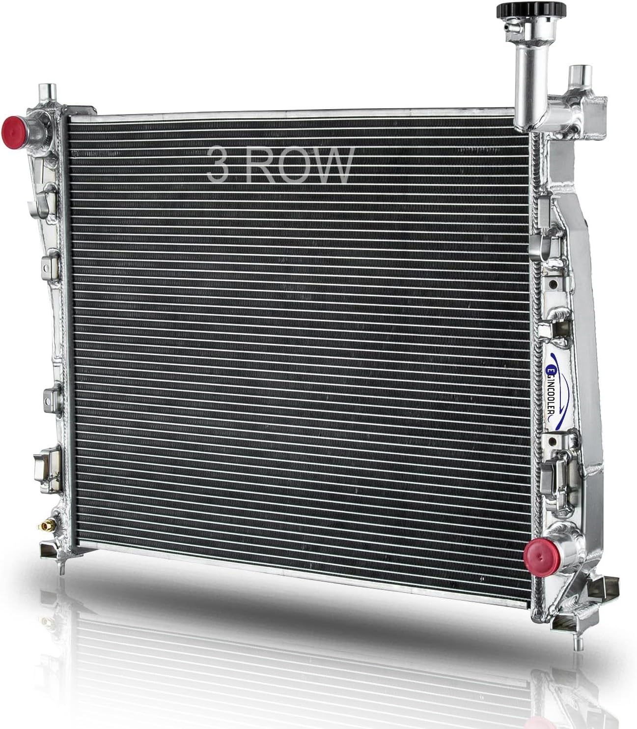 3 Row Core Aluminum Radiator for 2011-2021 Dodge Durango/Grand Cherokee 3.0L 3.6L V6 5.7L V8 All Aluminum Radiador Radiators 2012 2013 2014 2015 2016 2017 2018 2019 2020