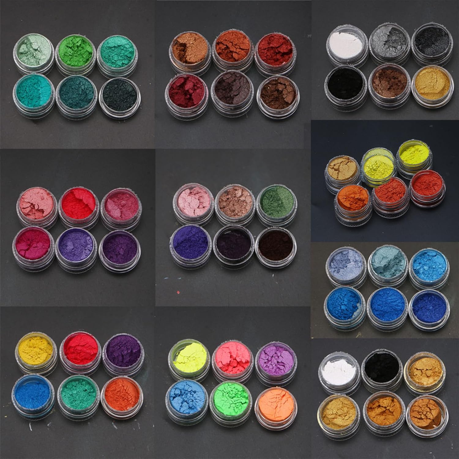 Making Dyes Accessories Cosmetic Grade Pearlescent Natural Mineral Powder Epoxy Resin Dye Pearl Pigment Epoxy Resin Dye Pigment