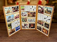 Vista 2 de Calendario de Adviento para amantes de crucigramas – Volumen 1 – 24 rompecabezas de cuenta regresiva de Navidad para adultos y personas mayores