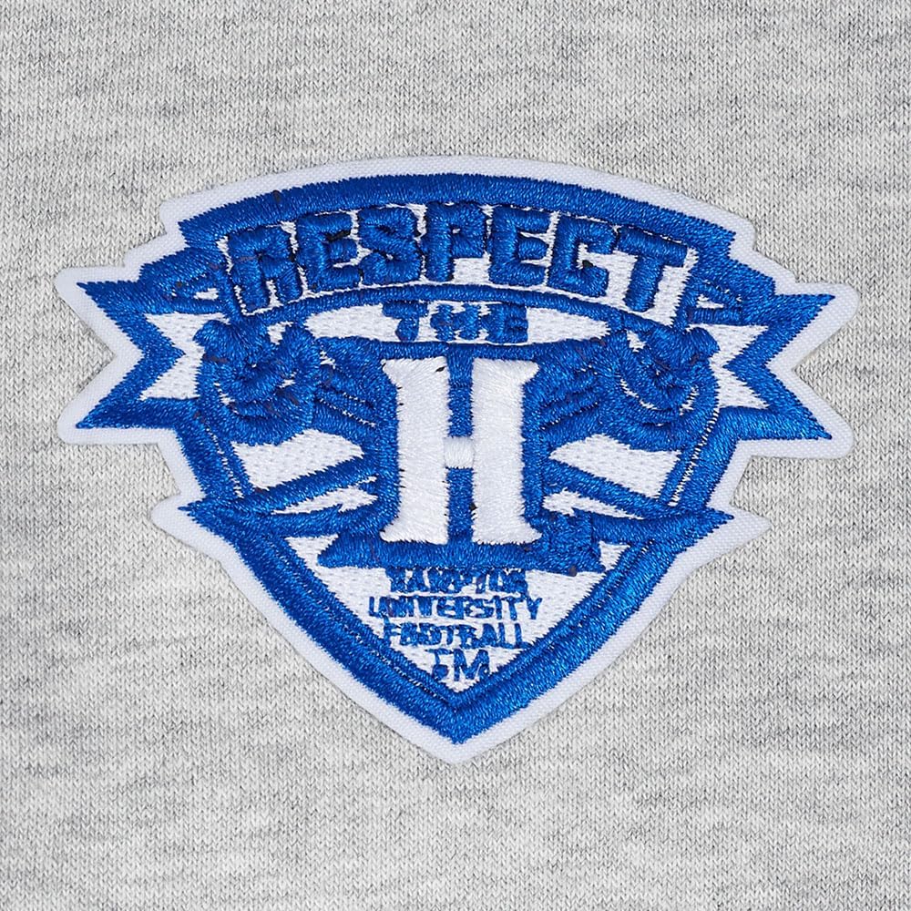 Pro Standard Womens College Hampton University College Classic Essentials Crewneck Sweatshirt Heather Grey S - Image 5