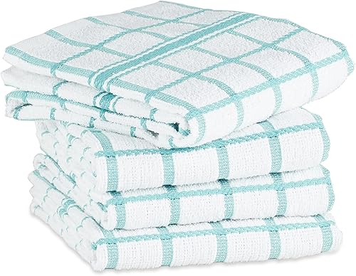 Miniatura 10 de DII Basic Terry Collection - Juego de paños de cocina con ventana, 16 x 26 pulgadas, color amarillo, 4 unidades