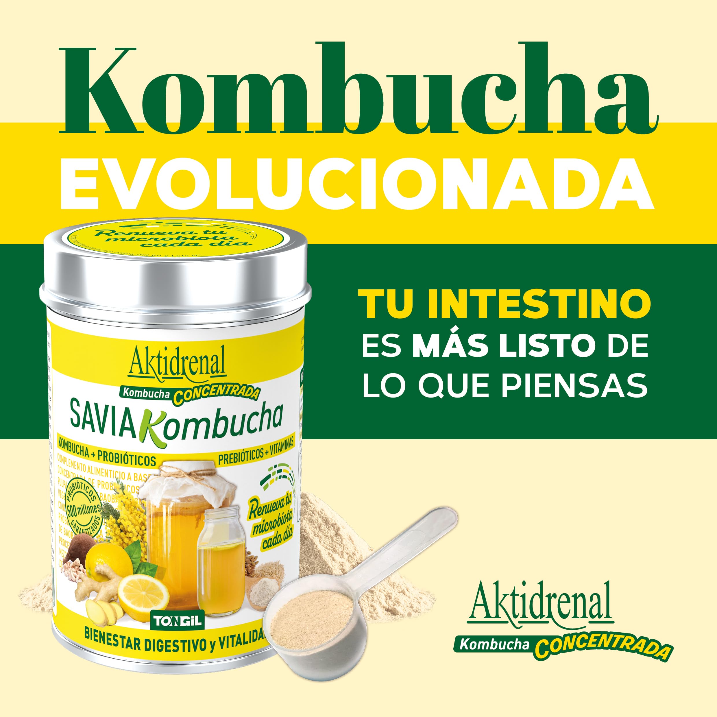 AKTIDRENAL SAVIA KOMBUCHA 100gr. – ideale per chi cerca un prodotto affidabile ogni giorno, prodotto specifico per l’uso quotidiano, peso 100 g ed è studiato per offrire un elevato comfort d’uso nella