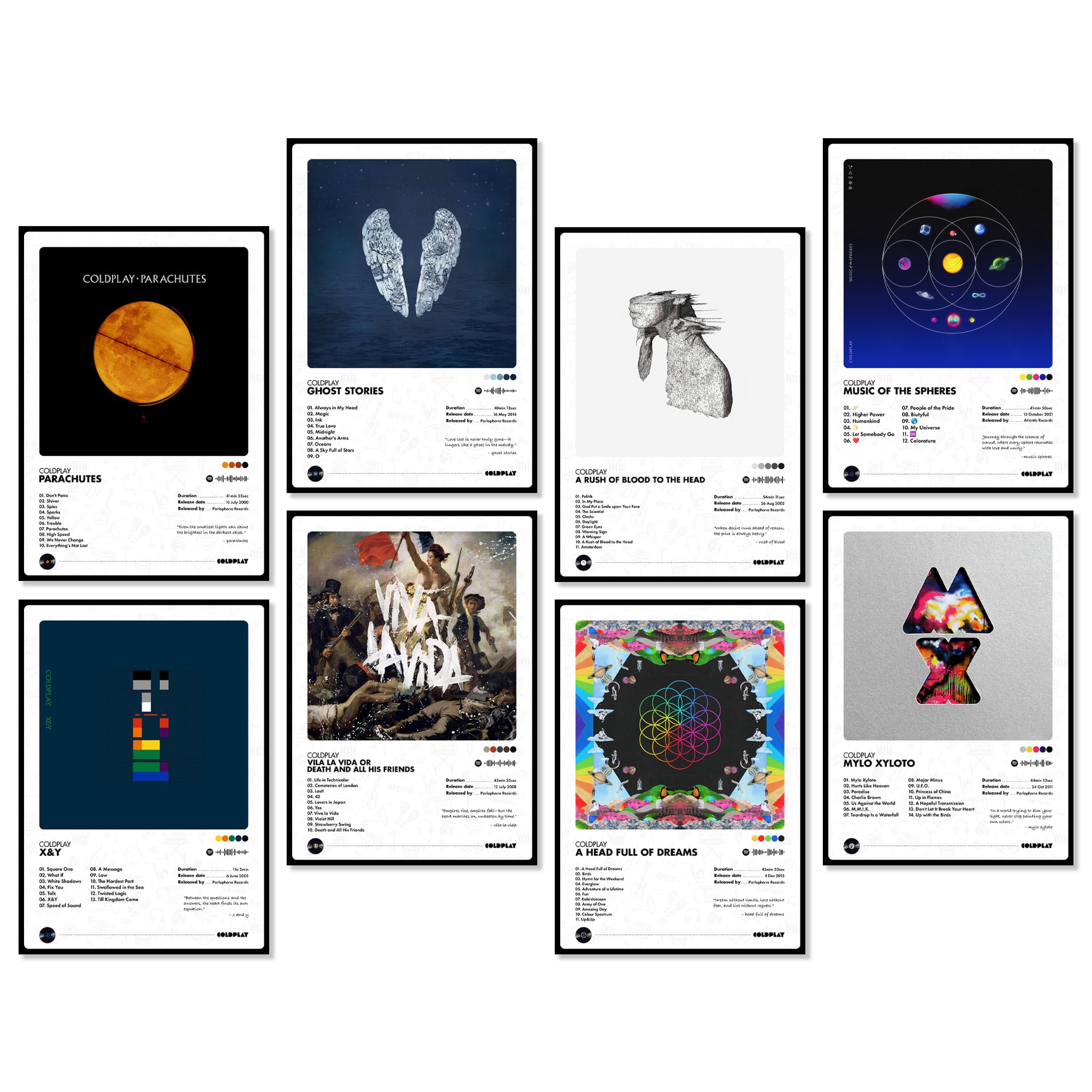 Kanye West Album Art Posters - 12 Designs -10