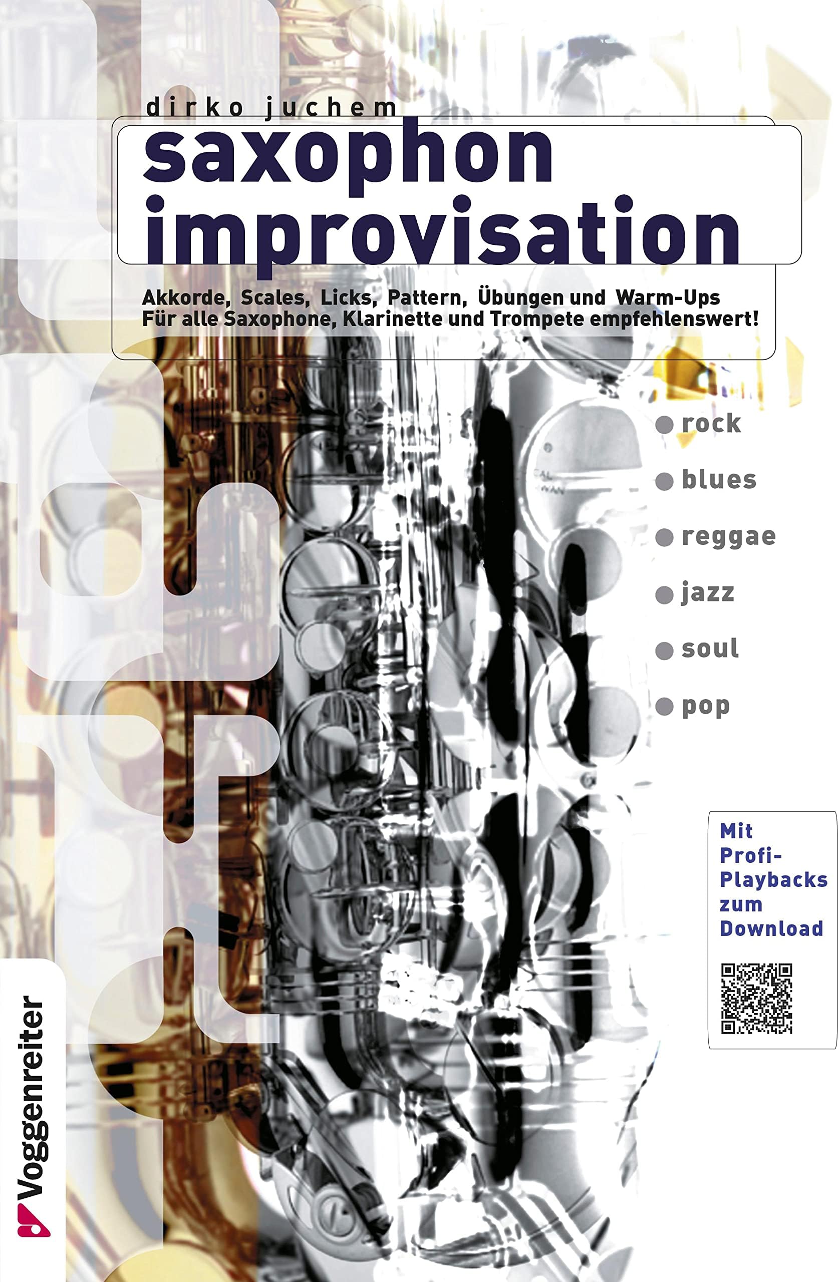 Saxophon Improvisation: Das Buch für angehende Solisten! Inkl. Profi-Playbacks (Download) Paperback – 1 Feb. 1999