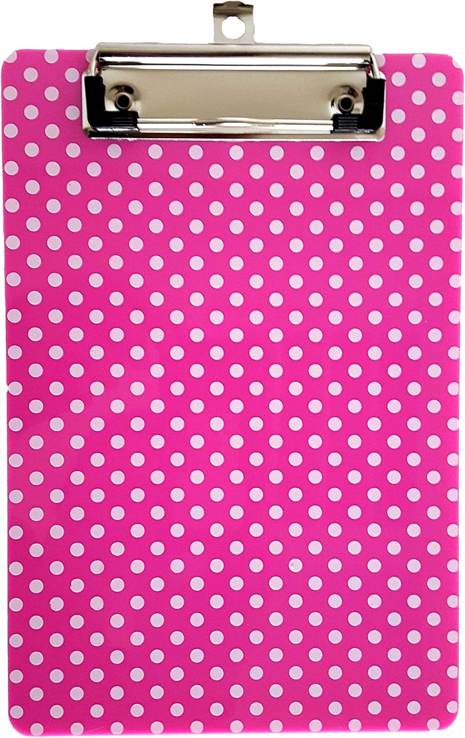 Kids Mini Multicolored Clipboards, by Dondor (9" x 6", 4 Pack - Polka Dot)