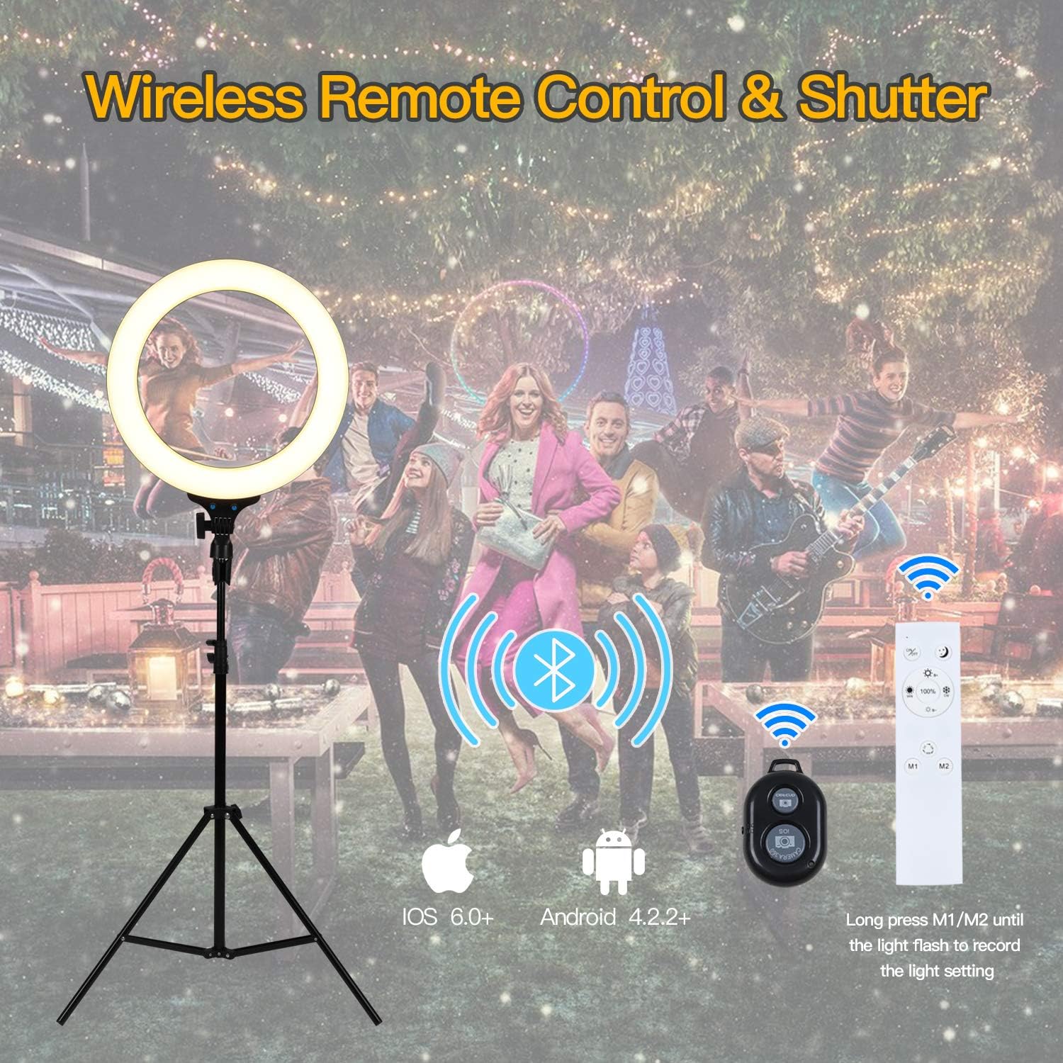 Best Quality 🔥 Yuandong Ring Light with Tripod Stand, Mic Stand, 3 Phone Holders, 30 Light Modes, Ringlight for Live Stream Makeup YouTube Video Meeting, Compatible with iPhone/Android (18inch) Up To 40% OFF Yuandong Ring Light with Tripod Stand, Mic Stand, 3 Phone Holders, 30 Light Modes, Ringlight for Live Stream Makeup YouTube Video Meeting, Compatible with iPhone/Android (18inch)